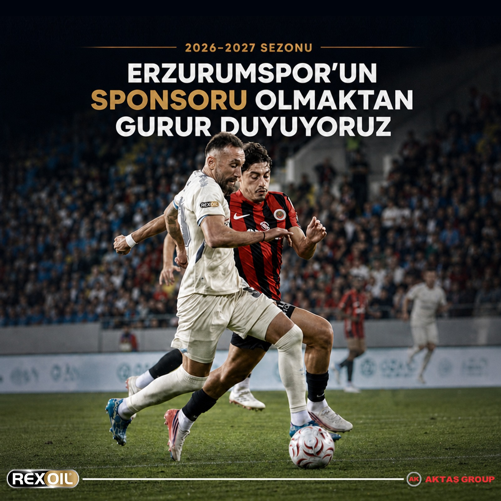 Erzurumspor'a REXOIL Desteği